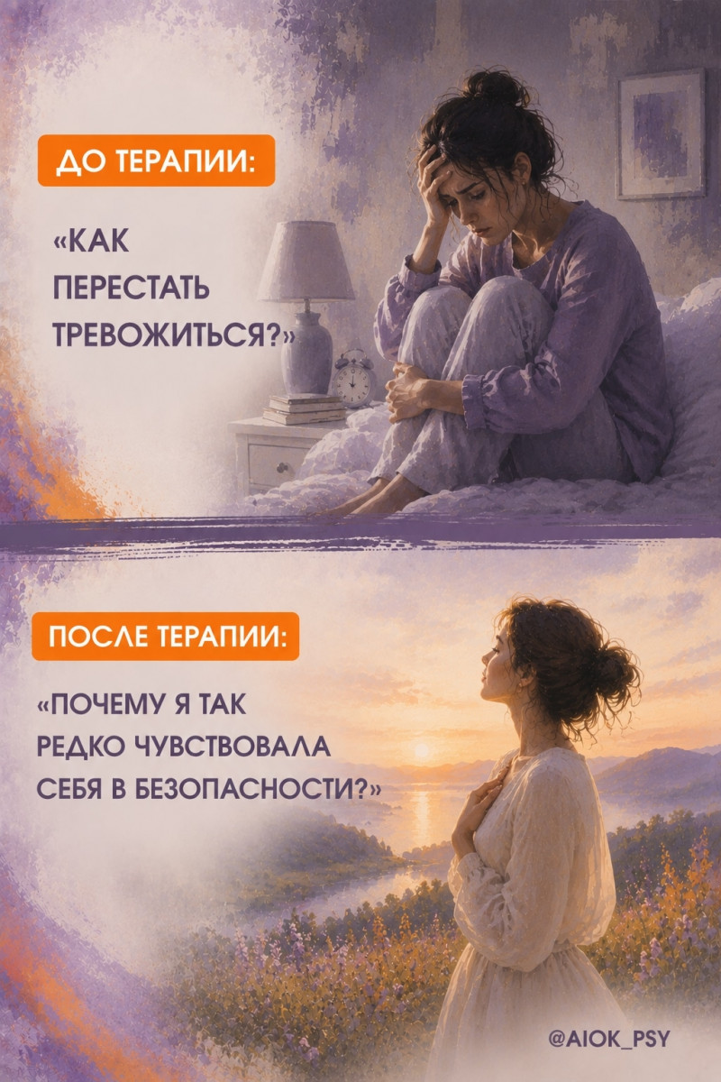 Самое интересное в терапии — меняются не только ответы....