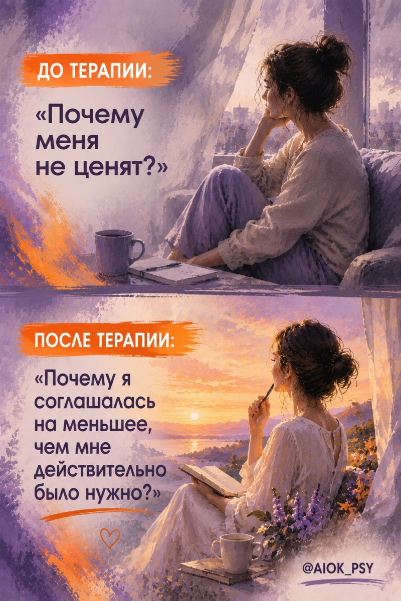 Самое интересное в терапии — меняются не только ответы....