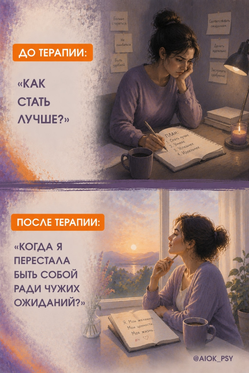 Самое интересное в терапии — меняются не только ответы....
