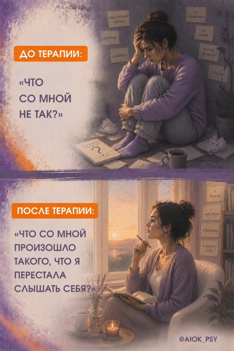 Самое интересное в терапии — меняются не только ответы....