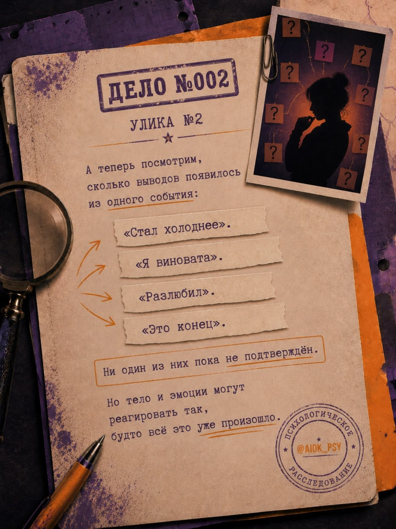 Иногда достаточно одного сообщения без ответа, чтобы...