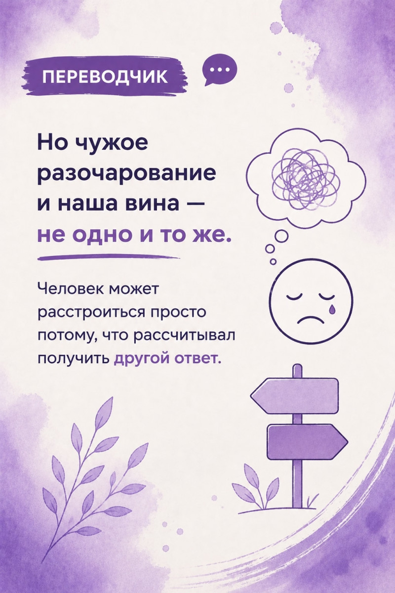 А вы часто испытываете вину?